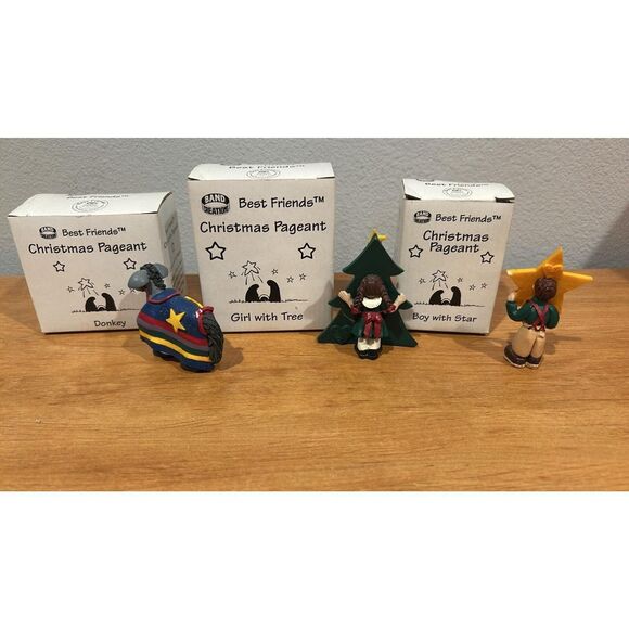 10 Piece Best Friends Christmas Pageant Nativity Set - Picture 6 of 10